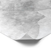 abstrakter Hintergrund, kreative Textur der weißen Poster (Ecke)