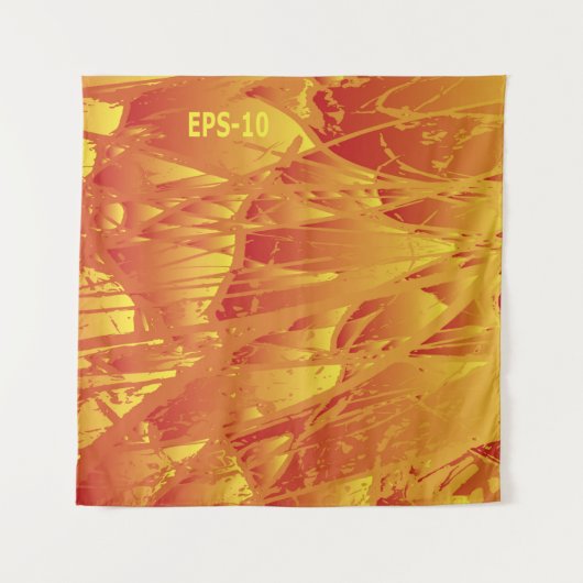 Abstrakter Hintergrund. Kreativer Vintager Hinterg Wandteppich (Vorderseite)