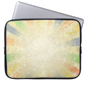 Abstrakter Hintergrund Laptopschutzhülle (Vorderseite)