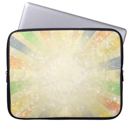 Abstrakter Hintergrund Laptopschutzhülle (Vorderseite)