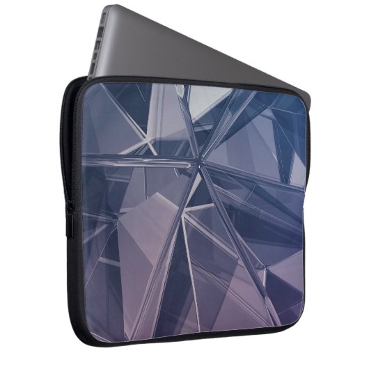 abstrakter Hintergrund Laptopschutzhülle (Vorne Rechts)