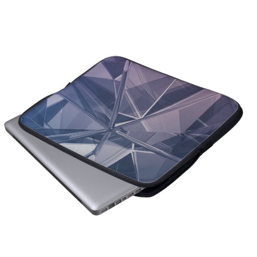 abstrakter Hintergrund Laptopschutzhülle (Vorne Knopf)