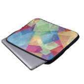 Abstrakter Hintergrund Laptopschutzhülle (Vorne Knopf)