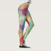 Abstrakter Hintergrund Leggings (Rechts)