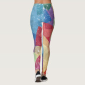 Abstrakter Hintergrund Leggings (Rückseite)