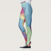 Abstrakter Hintergrund Leggings (Links)