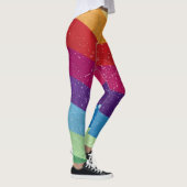 Abstrakter Hintergrund Leggings (Rechts)