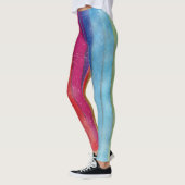 Abstrakter Hintergrund Leggings (Links)