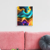 Abstrakter Hintergrund Leinwanddruck (Insitu (Wohnzimmer))