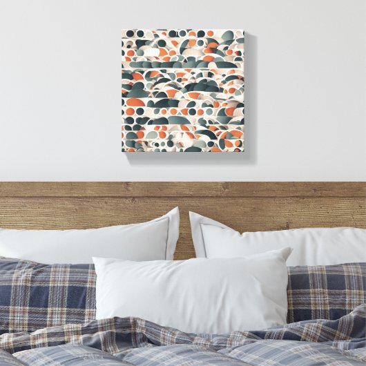 Abstrakter Hintergrund Leinwanddruck (Insitu (Schlafzimmer))