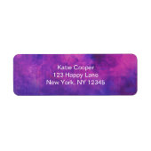 Abstrakter Hintergrund lila und rosa Wasserfarbe (Vorne)