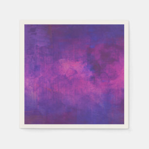 Abstrakter Hintergrund lila und rosa Wasserfarbe Serviette