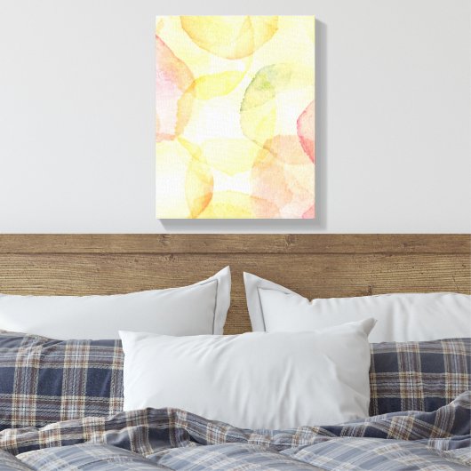 Abstrakter Hintergrund mit Aquarellfarben Leinwanddruck (Insitu (Schlafzimmer))