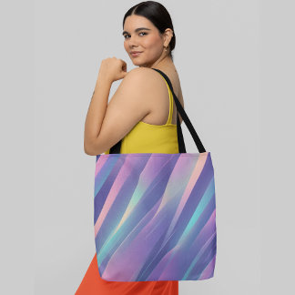 Abstrakter Hintergrund mit diagonal bunten Streife Tasche