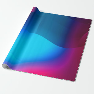 Abstrakter Hintergrund mit farbenfrohem Gradienten Geschenkpapier