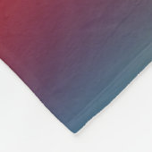 Abstrakter Hintergrund mit farbenfroher blauem Lic Fleecedecke (Ecke)
