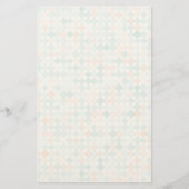 Abstrakter Hintergrund mit gemischten kleinen Briefpapier (Vorderseite)