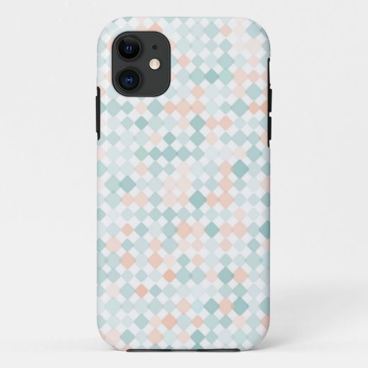 Abstrakter Hintergrund mit gemischten kleinen Case-Mate iPhone Hülle (Rückseite)