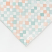 Abstrakter Hintergrund mit gemischten kleinen Fleecedecke (Ecke)