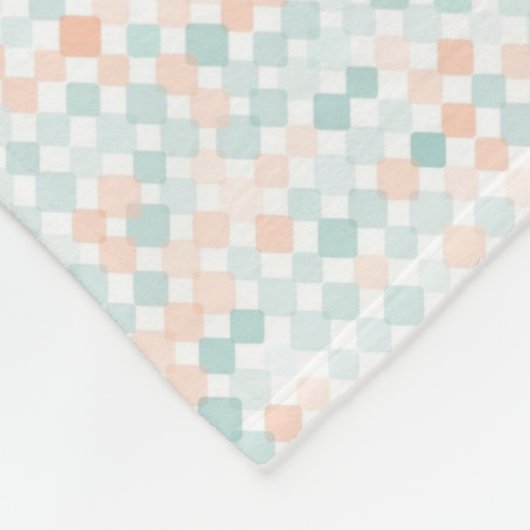 Abstrakter Hintergrund mit gemischten kleinen Fleecedecke (Ecke)