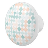 Abstrakter Hintergrund mit gemischten kleinen Keramikknauf (Rechts)