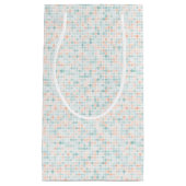 Abstrakter Hintergrund mit gemischten kleinen Kleine Geschenktüte (Vorderseite)