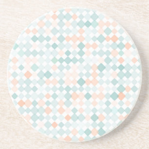 Abstrakter Hintergrund mit gemischten kleinen Sandstein Untersetzer