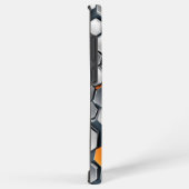 abstrakter Hintergrund mit Hexagonen Samsung Galaxy Hülle (Rechte Seite)