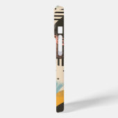 Abstrakter Hintergrund mit linearen Mustern Case-Mate iPhone Hülle (Rückseite / Links)