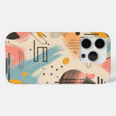 Abstrakter Hintergrund mit linearen Mustern Case-Mate iPhone Hülle (Rückseite (Horizontal))