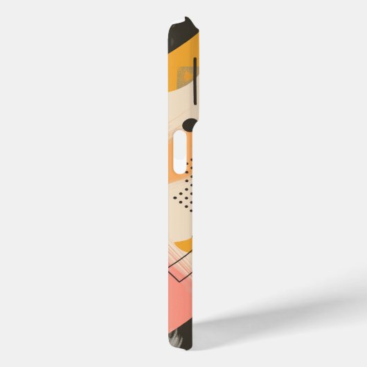 Abstrakter Hintergrund mit linearen Mustern Case-Mate iPhone Hülle (Rückseite / Rechts)