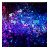 Abstrakter Hintergrund mit modernem Design Poster (Vorderseite)