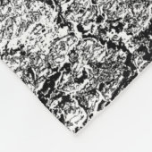 Abstrakter Hintergrund. Monochrome Textur. Bild in Fleecedecke (Ecke)