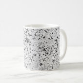 Abstrakter Hintergrund. Monochrome Textur. Bild in Kaffeetasse (VorderseiteRechts)
