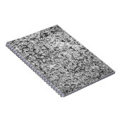 Abstrakter Hintergrund. Monochrome Textur. Bild in Notizblock (Rechte Seite)