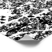 Abstrakter Hintergrund. Monochrome Textur. Bild in Poster (Ecke)