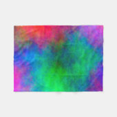 Abstrakter Hintergrund-multi FarbWatercolor Fleecedecke (Vorderseite (Horizontal))