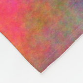 Abstrakter Hintergrund-multi FarbWatercolor Fleecedecke (Ecke)
