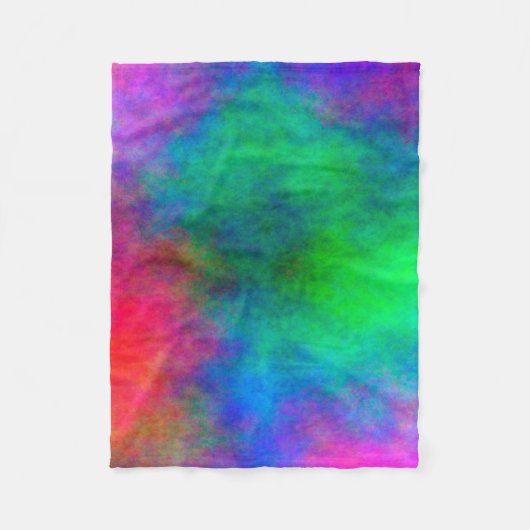 Abstrakter Hintergrund-multi FarbWatercolor Fleecedecke (Vorderseite)