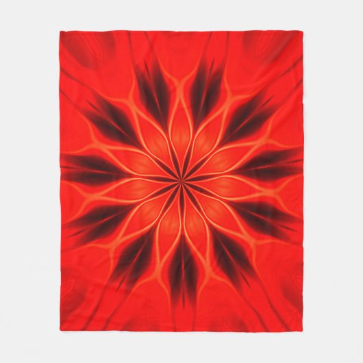 Abstrakter Hintergrund. Orientale Kaleidosco Fleecedecke (Vorderseite)