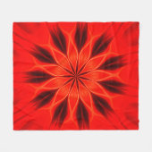 Abstrakter Hintergrund. Orientale Kaleidosco Fleecedecke (Vorderseite (Horizontal))
