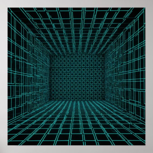 Abstrakter Hintergrund Poster (Vorne)