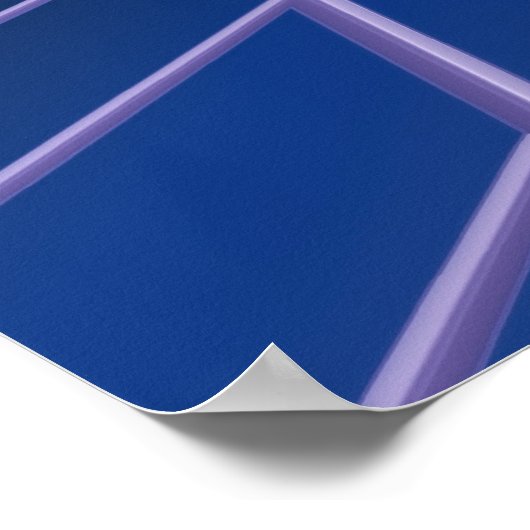 Abstrakter Hintergrund Poster (Ecke)