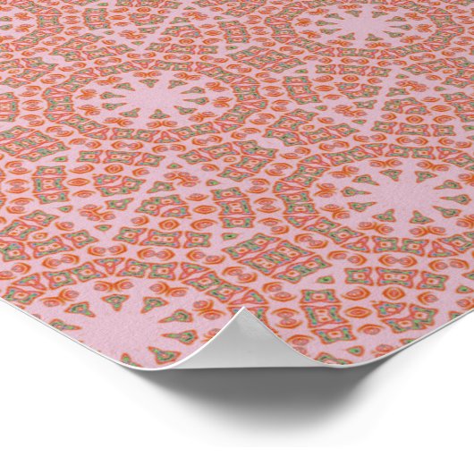 Abstrakter Hintergrund Poster (Ecke)