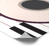 Abstrakter Hintergrund Poster (Ecke)