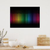 Abstrakter Hintergrund Poster (Küche)