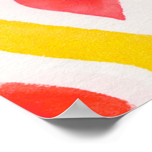 Abstrakter Hintergrund Poster (Ecke)