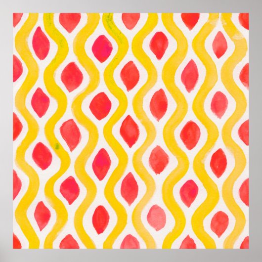 Abstrakter Hintergrund Poster (Vorne)