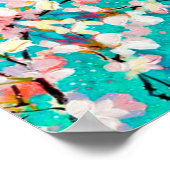 Abstrakter Hintergrund Poster (Ecke)