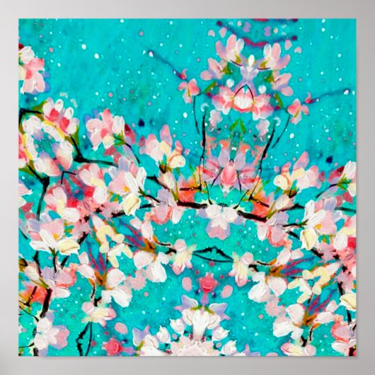 Abstrakter Hintergrund Poster (Vorne)